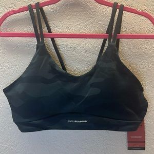 Sports Bra Black Size L Swiss Brand